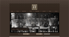 Desktop Screenshot of park22hotel.com